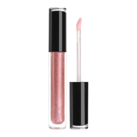 Gloss à lèvres transparent scintillant longue tenue, hautement pigmenté, waterproof, végétalien, hydratant, avec logo personnalisé, vente en gros sous marque privée