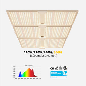 ไฟส่องสว่าง LED ควอนตัมกลางแจ้งสำหรับพืชในร่มเรือนกระจก600W เต็มสเปกตรัม LED เติบโตด้วย Lm301h <span class=keywords><strong>Samsung</strong></span> - Product Image 1