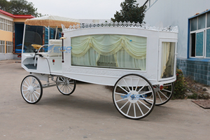 Nouveau style magnifique et spécial : Cercueil-voiture funéraire de luxe américain pour cérémonies funéraires - Product Image 4