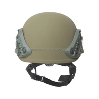 Casque tactique FAST High Cut haute performance en PE Aramid léger, style MICH, avec support NVG et rails latéraux, qualité Elite pour l'extérieur