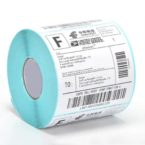 High Quality Direct Thermal Barcode Sticker Label Rolls 40*30mm Thermal Strong Adhesive Labels