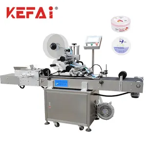 Fabricant automatique de machine d'étiquetage de surface plate de haute précision de KEFAI
