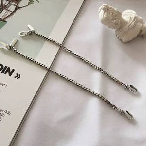 S925 Sterling Silver <b>Box</b> Chain Bracelet With <b>Lock</b> Charm Minimalist Design For Women Everyday Wear - Product Image 3