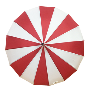 Ô dù che nắng ô dù phụ nữ màu đen và trắng ô dù Goth với tay cầm dài - Product Image 4