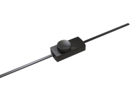 LED Gradateur En Ligne 2-100W 100-240V Rebord arrière Phase-Contrôle Rotatif Variateur Pour Lampes De Table TUV