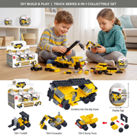 Mini Blocs de Construction en Capsules, Jouet de Collection, Série d'Assemblage DIY, Combinez pour Construire un Grand Modèle, Cadeau, Vente en Gros