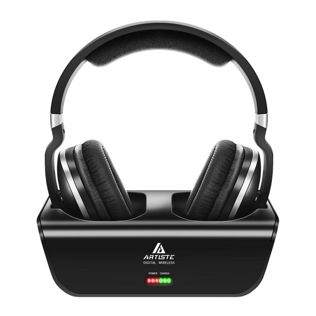 Home Theatre System 2.4G Digital Wireless Headphone Stereo Headset Wireless Listening With Charging Base