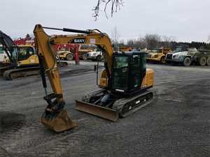 Excavadora Mini SANY SY75C de 7 Toneladas, Maquinaria de Construcción Usada de Marca China para SANY con Motor Principal - Product Image 5