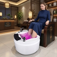 Grande Vente Cuvette de Pédicure Portable pour Massage des Pieds, Idéale pour Fauteuil de Pédicure, Salon de Beauté et SPA pour les Pieds