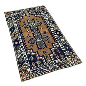 <b>Abstract</b> Oushak Wool <b>Rug</b> Reversible Handmade Cotton & Wool <b>Rug</b> and Carpets From Indian Manufacturer and Exporter From ITHL - Product Image 1