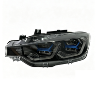 Nouveau phare laser SJC Auto pour BMW Série 3 F30 F35, mise à niveau vers phare laser X5, DRL jaune/blanc/ambre à changement de couleur