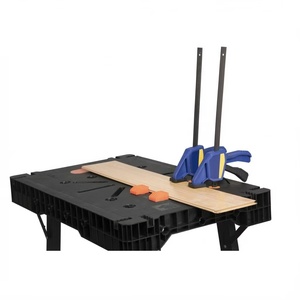 Banc de travail pliable, capacité 450 kg, hauteur réglable, table de travail portable avec pieds en aluminium - Product Image 6