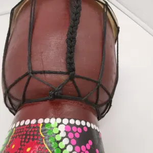 Tambor de percusión de mano, tambor de música africano <span class=keywords><strong>Djembe</strong></span>, nuevo - Product Image 6