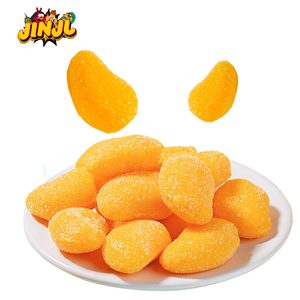 Çin şeker üreticisi <50% meyve suyu, lal aperatifler içeren <span class=keywords><strong>Mango</strong></span> aromalı şekilli Gummies toptan. - Product Image 2