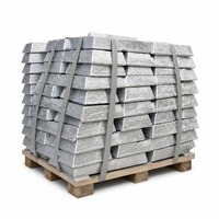 Lingot de Zinc (Zn) Haute Pureté 99,995% SHG Métal Blanc Argenté avec Services de Découpe et de Pliage Fabricant