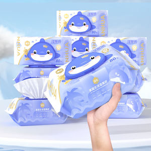 Papel Higienico jetable lingettes lavables pour adultes extrait de plante nettoyage des fesses papier toilette humide - Product Image 3