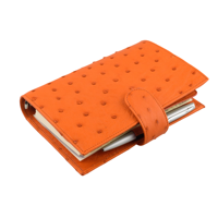 Carnet A5 de luxe en cuir PU à texture crocodile, reliure à spirale, journal à feuilles mobiles, planificateur professionnel rechargeable, logo personnalisé