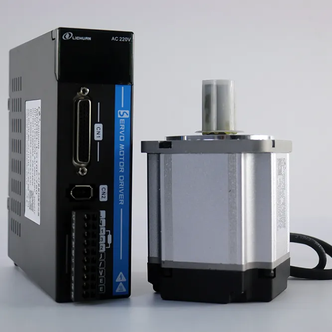 Lichuan Servos 60mm 400W 220V 2,8 A 1,27 Nm 3000 U/min CNC-Servos 17Bit Absolutwert Servomotor Treiber Kit 60 M01330B LC10P-400