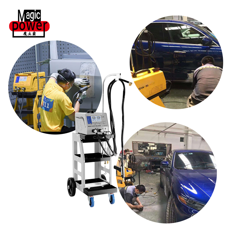 220V spot welder / dent puller with digital panel