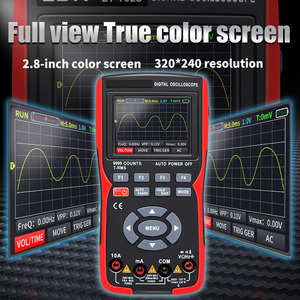 Osciloscopio digital portátil ZT-703S, multímetro de alta precisión ZT-702S, osciloscopio digital inteligente anti-quemaduras ZT-701 - Product Image 4