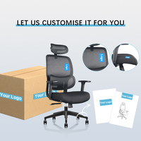 Nouvelle chaise de bureau de direction ergonomique pivotante en maille, style chinois moderne, pour le gaming, avec support lombaire réglable en hauteur, idéale pour le télétravail.