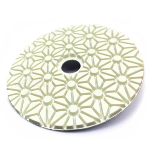 Almohadillas de Pulido Húmedas y Secas de 3 Pasos para Granito, Mármol y Cuarzo, de Alta Calidad para el Mercado Estadounidense, Nuevo Patrón, Color Blanco, Precio Bajo - Product Image 2