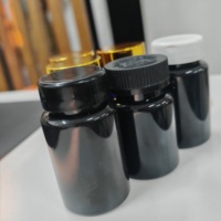 Fabriqué en Chine, bouteilles en plastique de haute qualité de 100/120 ml. Bouteilles d'huile de poisson, bouteilles de capsules, bouteilles de bonbons