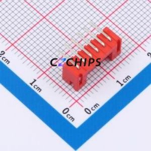 BX-PH2.0-6PWZ-R Wire-to-<b>Board</b> <b>Pin</b> Header Bent Lead Through Hole,P=2mm Connector 1x6P 2mm Right Angle Insert PH - Product Image 2