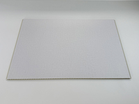 Échantillon de panneau mural en PVC 600 mm * 8 mm, épais, insonorisant, anti-moisissure, pour salon, chambre, appartement, hôtel