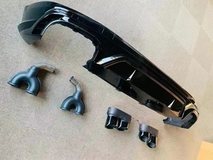 2018 auto-2021 SQ5 stile lucido nero paraurti posteriore diffusore labbra withpipe puntali per <span class=keywords><strong>Audi</strong></span> <span class=keywords><strong>Q5</strong></span> B9 2018 2019 <span class=keywords><strong>2020</strong></span> 2021 - Product Image 4
