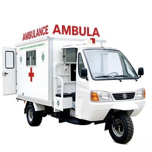 Tricycle ambulance à trois roues, carrosserie fermée, moteur 60V 1800W, 3 passagers, charge utile 400 kg, fabrication chinoise - Product Image 4