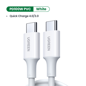 <span class=keywords><strong>Ugreen</strong></span> w w w C إلى كابل Usb C Pd سريع ، شاحن 5a w من النوع C Ipad Pd سريع Pd - Product Image 6