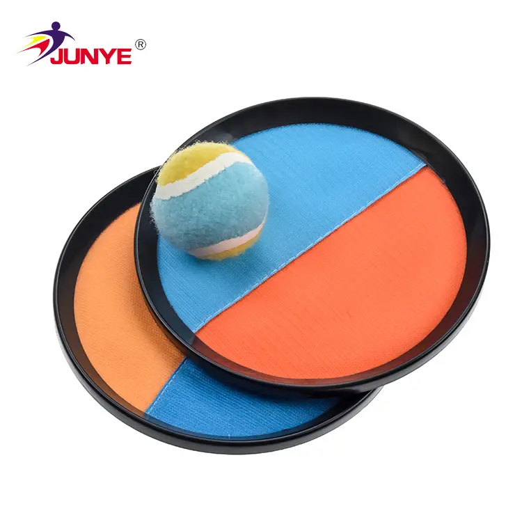 OEM Multi Color Beach toys Toss e Sticky Ball catch plastic scoop catch ball game
