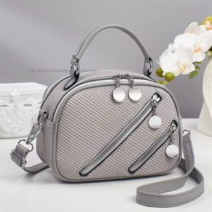New Fashion Women's Crossbody Small <b>Square</b> Bag High-End Handheld Leather Shoulder Bags Luxury Handbags for Women - Product Image 2