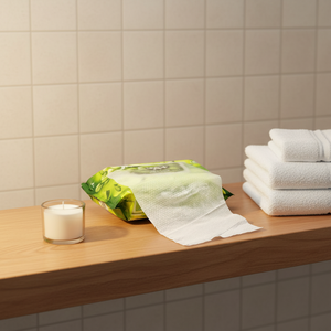 Lingettes humides jetables et biodégradables pour nouveau-nés et bébés, sans alcool, à l'eau <span class=keywords><strong>pure</strong></span>, 80 ou 120 lingettes, fabrication OEM de marque chinoise - Product Image 4