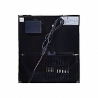 Mini-réfrigérateur de comptoir Oumeite SC52 52L avec porte en verre pour boissons et bières