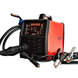 3 In 1เครื่องเชื่อมอินเวอร์เตอร์ ARC <span class=keywords><strong>MIG</strong></span>/TIG/MMA <span class=keywords><strong>MIG</strong></span>-200 1เฟส220V 200A MMA - Product Image 3