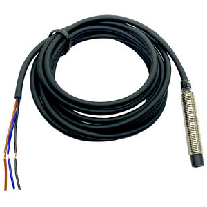 3 선 4MM NPN 내장형 원통형 유도 근접 센서 스위치 DC12-24V 레이저 절단기 용 금속 센서 - Product Image 5