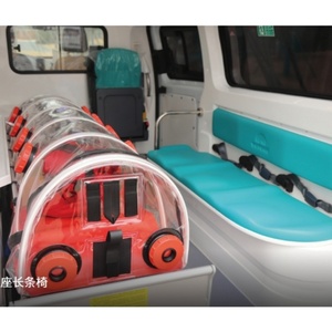 Nueva Ambulancia de Emergencia con Carrocería Tipo Caja, Diésel Manual, Equipo Médico EURO 5, <span class=keywords><strong>Precio</strong></span> de Transporte con Aislamiento - Product Image 4