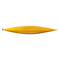 Nouveau design de kayak assis en plastique de l'usine TOLEE couleur personnalisable vente en gros eaux de l'océan mer Gobo bateaux à rames en polyéthylène