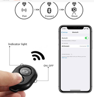 Appareil photo léger téléphone trépied Portable réglable support de montage Clip télécommande pour Live Youtube pour téléphone portable