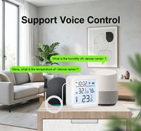 Dernier capteur intelligent Tuya WiFi de température et d'humidité avec sonde, thermomètre numérique et hygromètre pour usage domestique