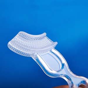 Пресс-форма для рукоятки зубной щетки 2K, двухкомпонентная, материал <span class=keywords><strong>TPU</strong></span>+PP, роторная платформа, машина 180 тонн, линия разделения 0,05 мм, класс FDA, гарантия 1 год - Product Image 2