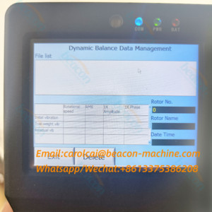 Mesin penyeimbang dinamis LC-830A untuk rotor mesin listrik instrumen penyeimbang dinamis - Product Image 6