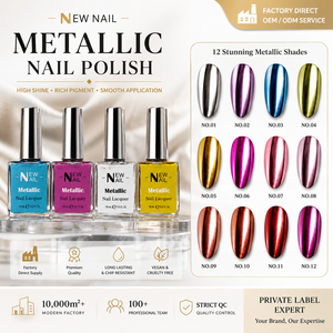 Proveedor para Salón <span class=keywords><strong>de</strong></span> Uñas Esmalte <span class=keywords><strong>de</strong></span> Uñas Regular Normal en Gel <span class=keywords><strong>de</strong></span> Color Metálico Secado Rápido al Aire Sin Lámpara Bajo Olor - Product Image 6