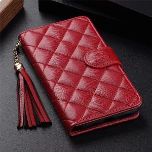 Spot gros luxe Designer Lambskin 15Pro étui de téléphone magnétique à <span class=keywords><strong>clapet</strong></span> pour <span class=keywords><strong>iPhone</strong></span> 15Promax 15 14plus 13 12 11 xsmax <span class=keywords><strong>xr</strong></span> - Product Image 6