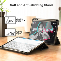 Étui en cuir Pu antichoc pour Apple Ipad, avec housse crayon, 11 pouces, 2020 2018, 3 tablettes