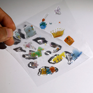 <span class=keywords><strong>Pegatina</strong></span> de PVC Personalizada con Diseño de Gota de Cristal para Teléfono Móvil, con Resistencia a la Temperatura y Adhesivo Ecológico - Product Image 6