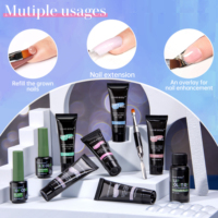 Gel UV pour extension d'ongles, Gel Acrylique, Polygel longue tenue, Kit d'ongles, Vente en gros OEM, Échantillon gratuit, Vente en gros usine