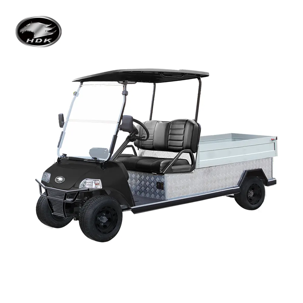 2024 ใหม่มาถึง Buggy สําหรับขาย UTV ATV รถเอนกประสงค์ฟาร์มรถบรรทุกขนาดเล็กพร้อมกล่องสินค้า HDK Evolution รถกอล์ฟไฟฟ้า